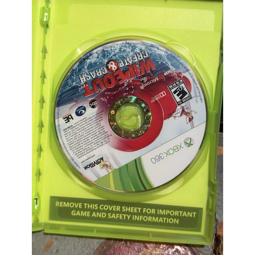 Xbox 360 Wipeout: Create & Crash XBOX 360 Game Make‎ Your Own Course